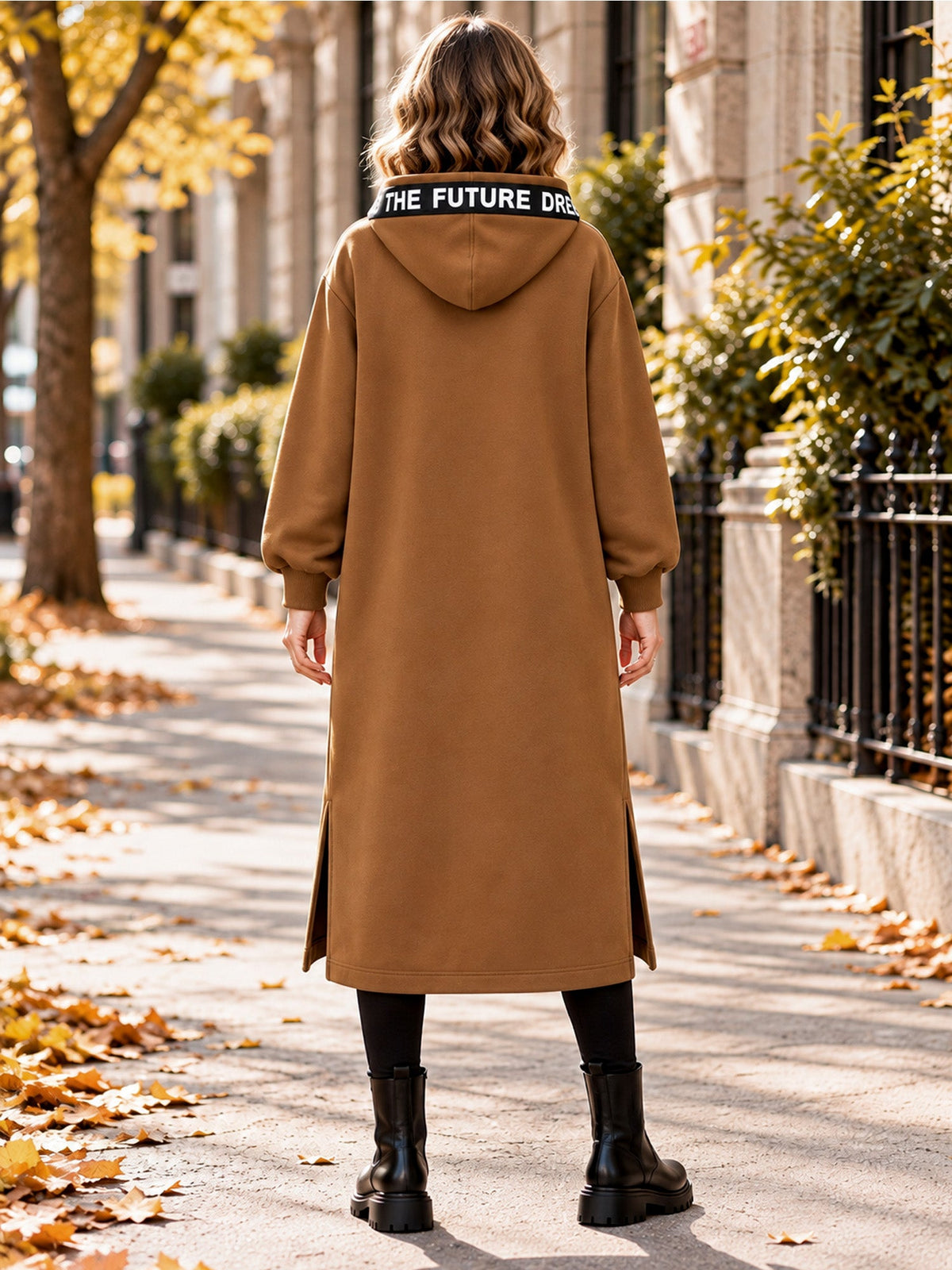 Eliza™ | Oversized Hooded Fleece Coat