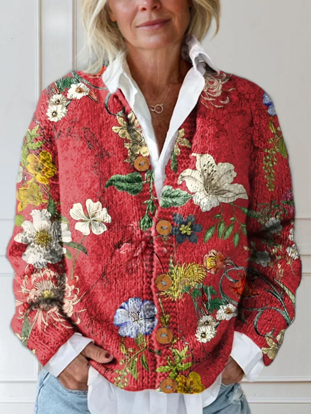 Jackson - Vintage Floral Cardigan
