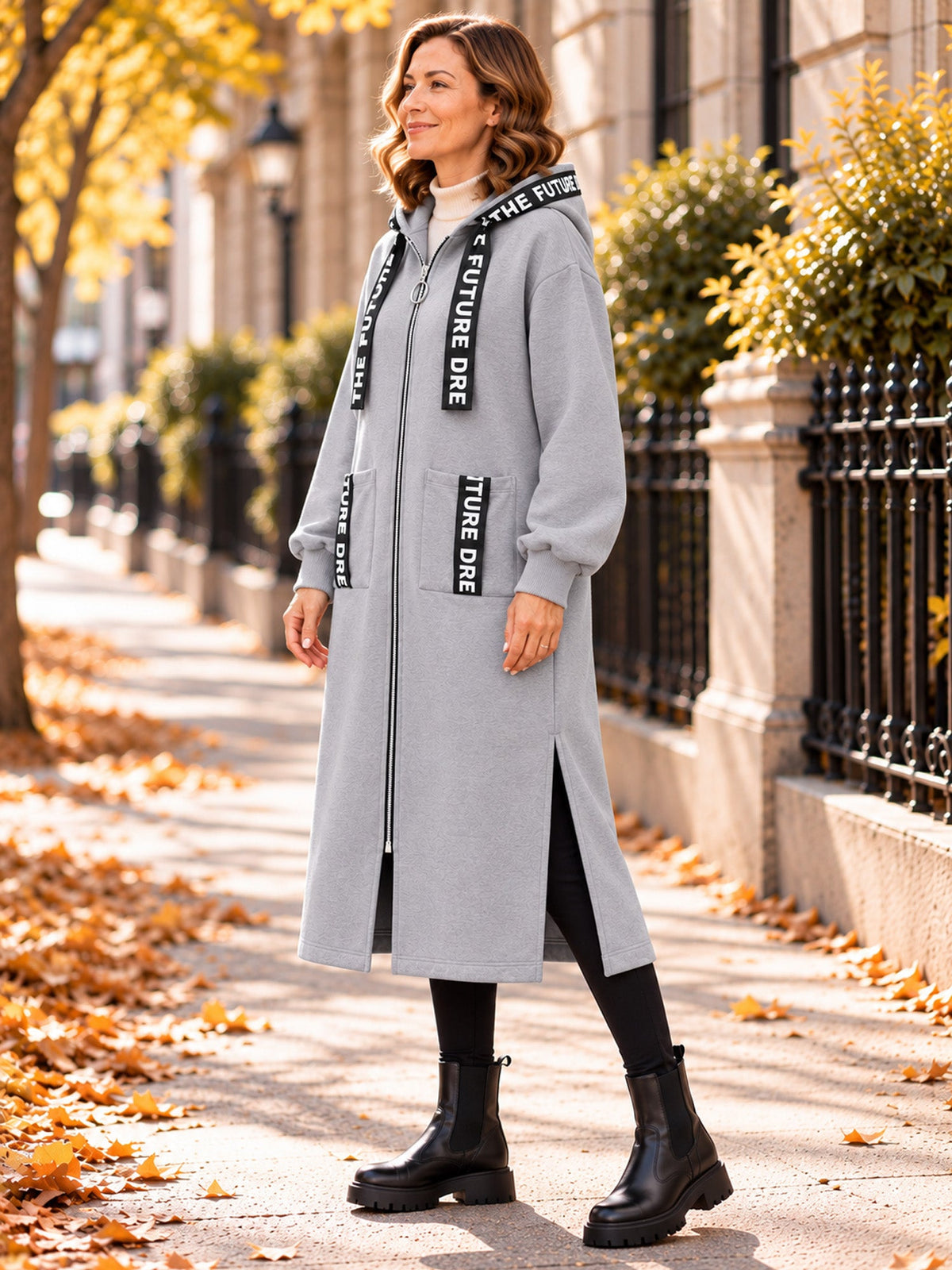 Eliza™ | Oversized Hooded Fleece Coat