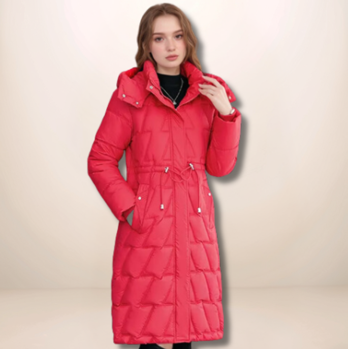 Isabella Long Quilted Jacket