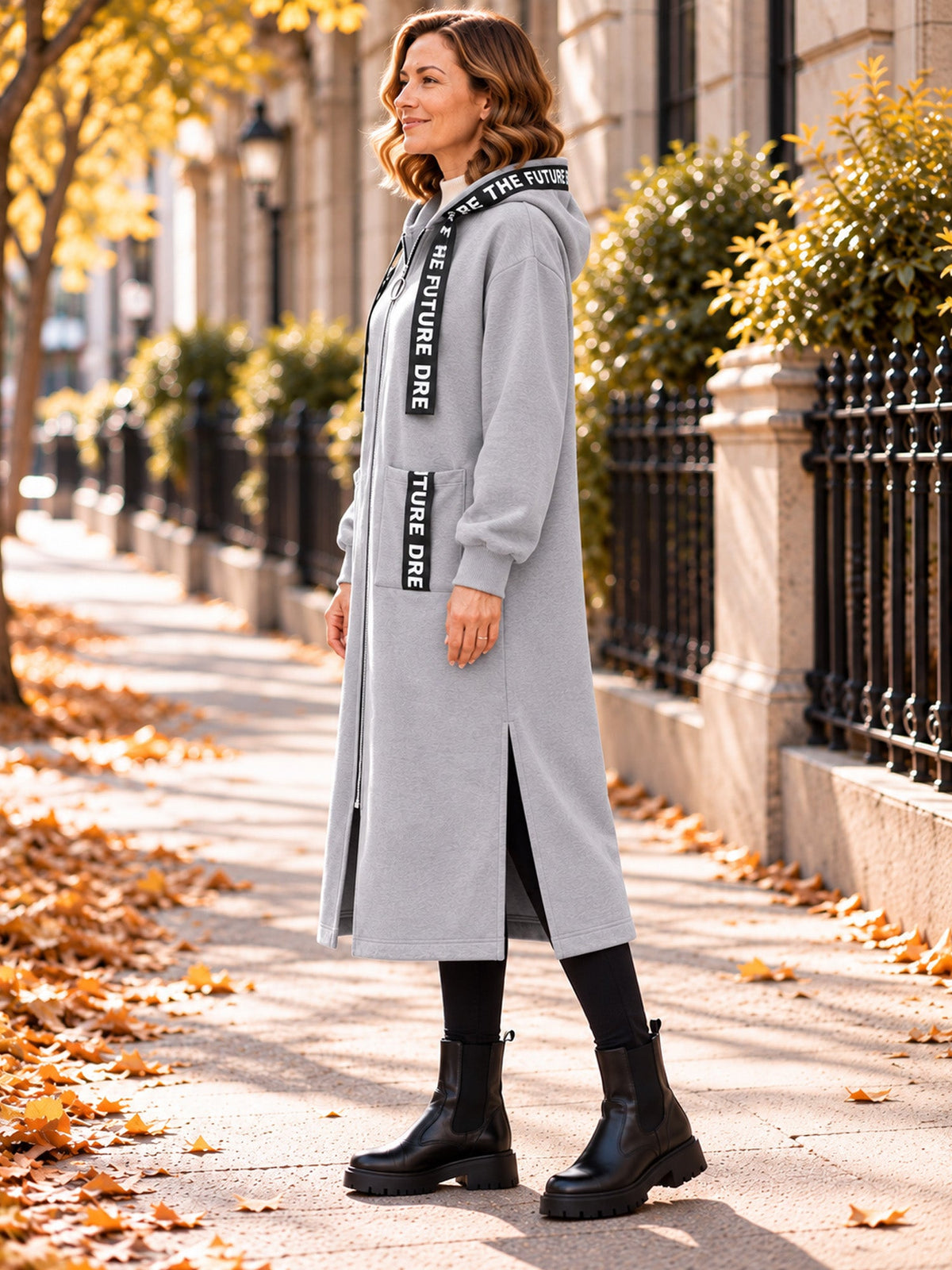 Eliza™ | Oversized Hooded Fleece Coat