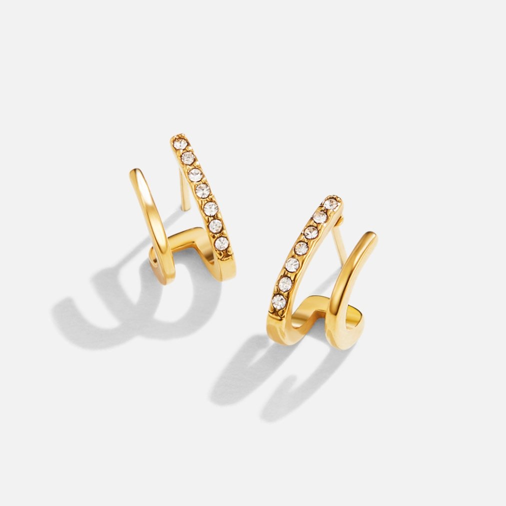 Crystal Claw Earrings