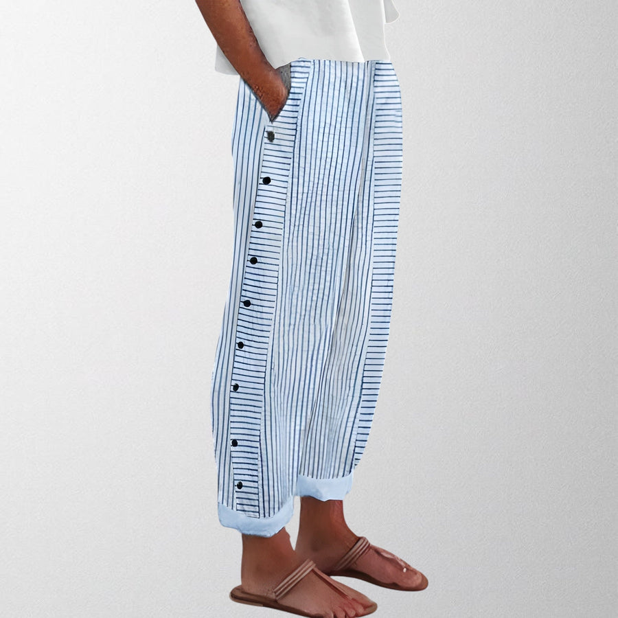 Olivia - Lightweight linen trousers