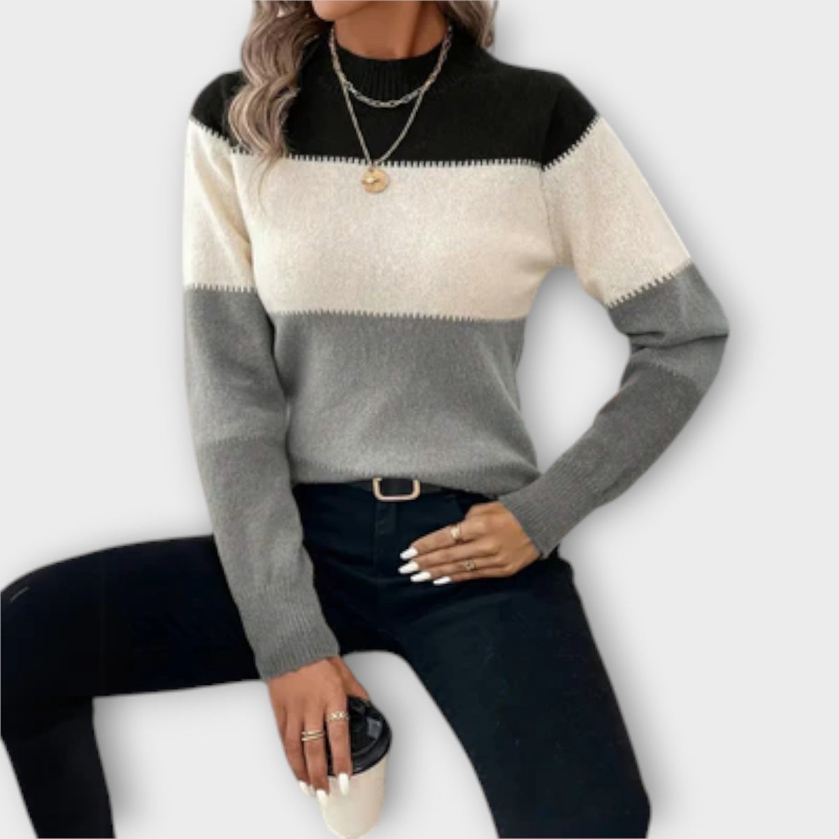 Elina  - Casual & Elegant Jumper