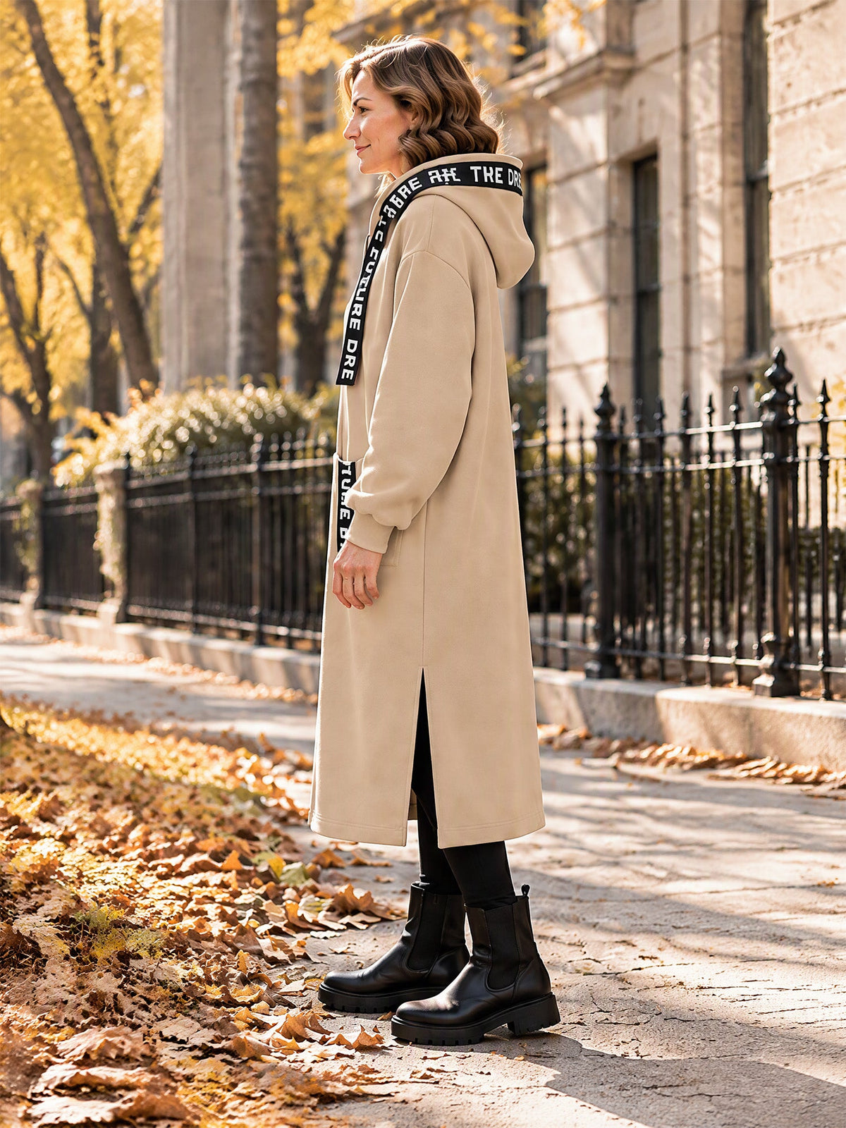 Eliza™ | Oversized Hooded Fleece Coat