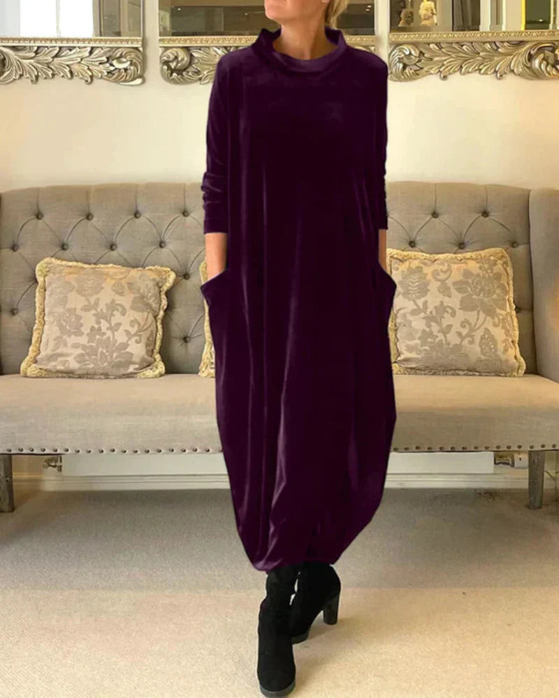Etta – Elegant Autumn Dress with Pockets