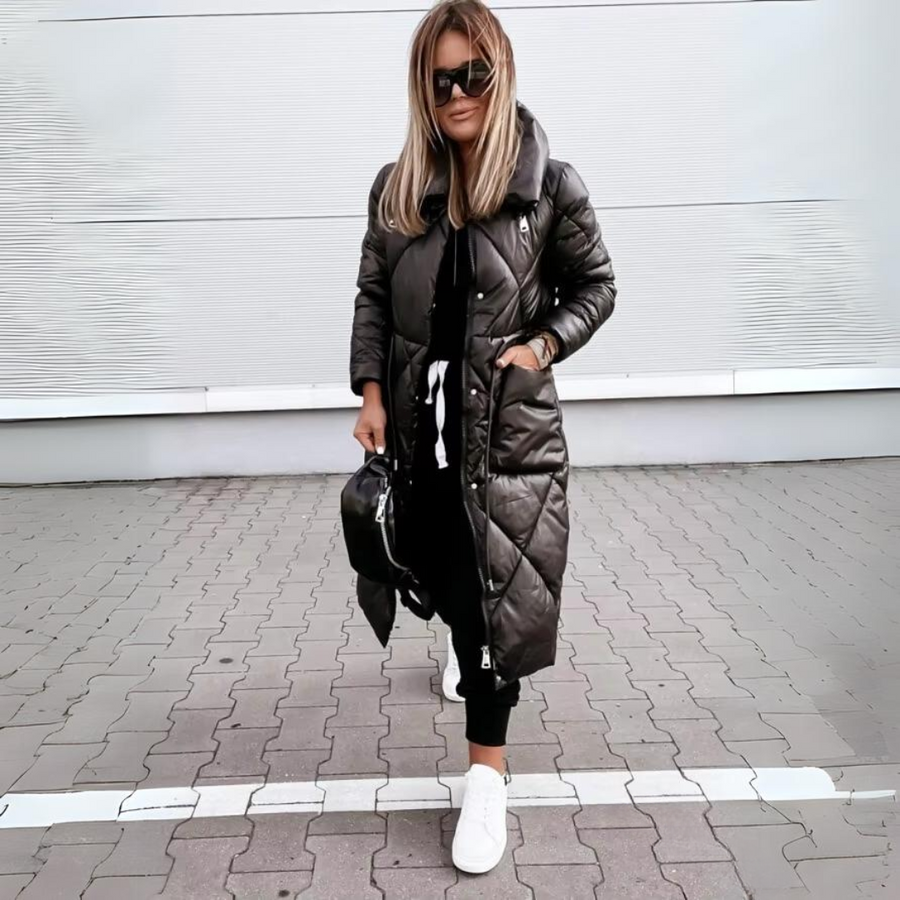 Molly - Elegant Quilted Winter Jacket