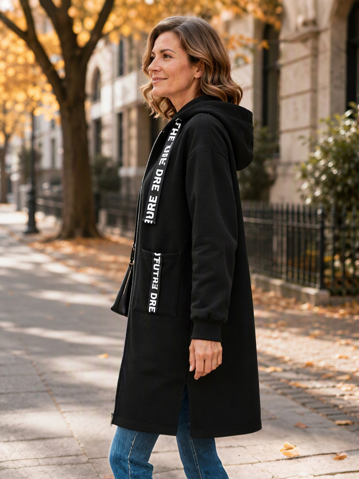 Eliza™ | Oversized Hooded Fleece Coat