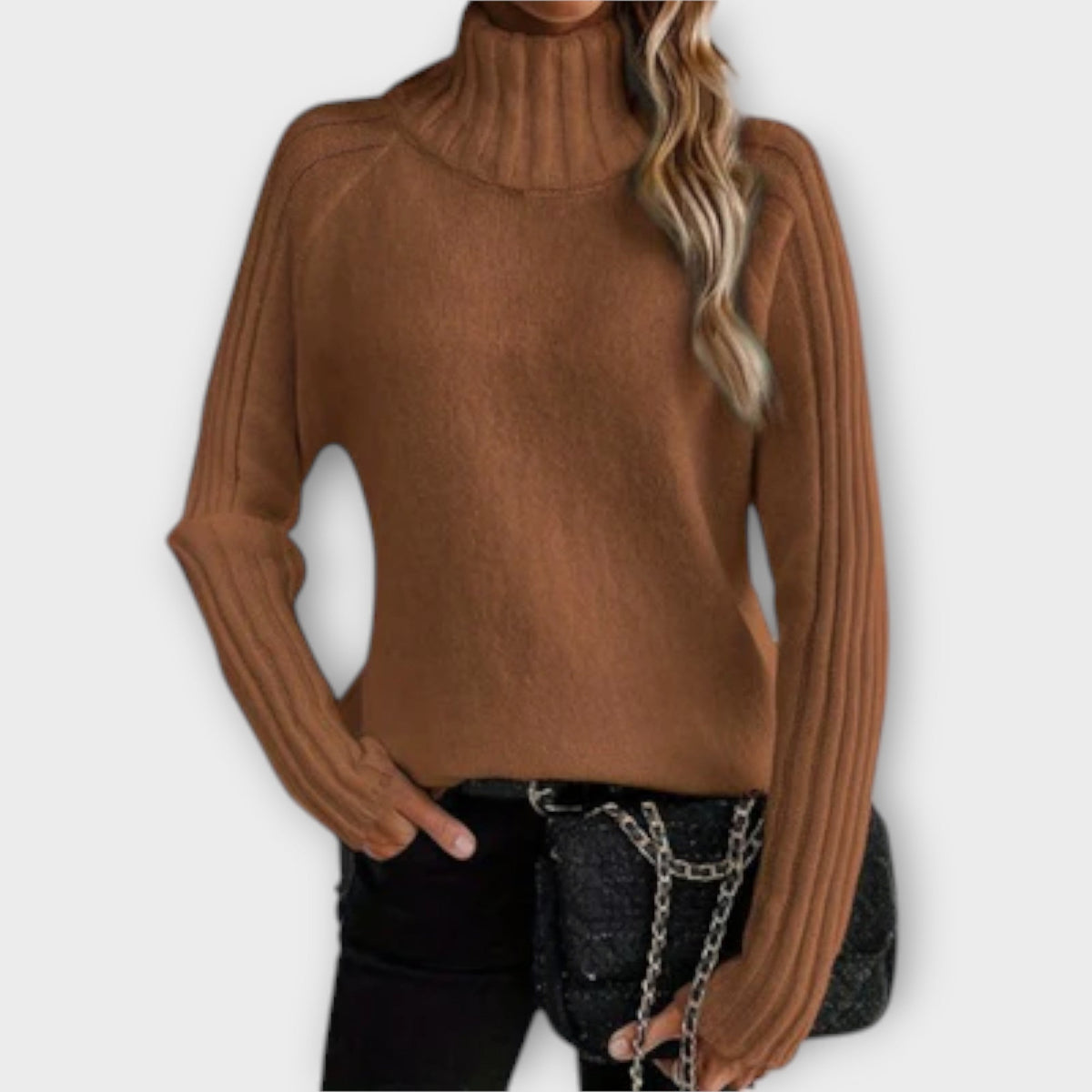 Hannah - Elegant Knitted Jumper