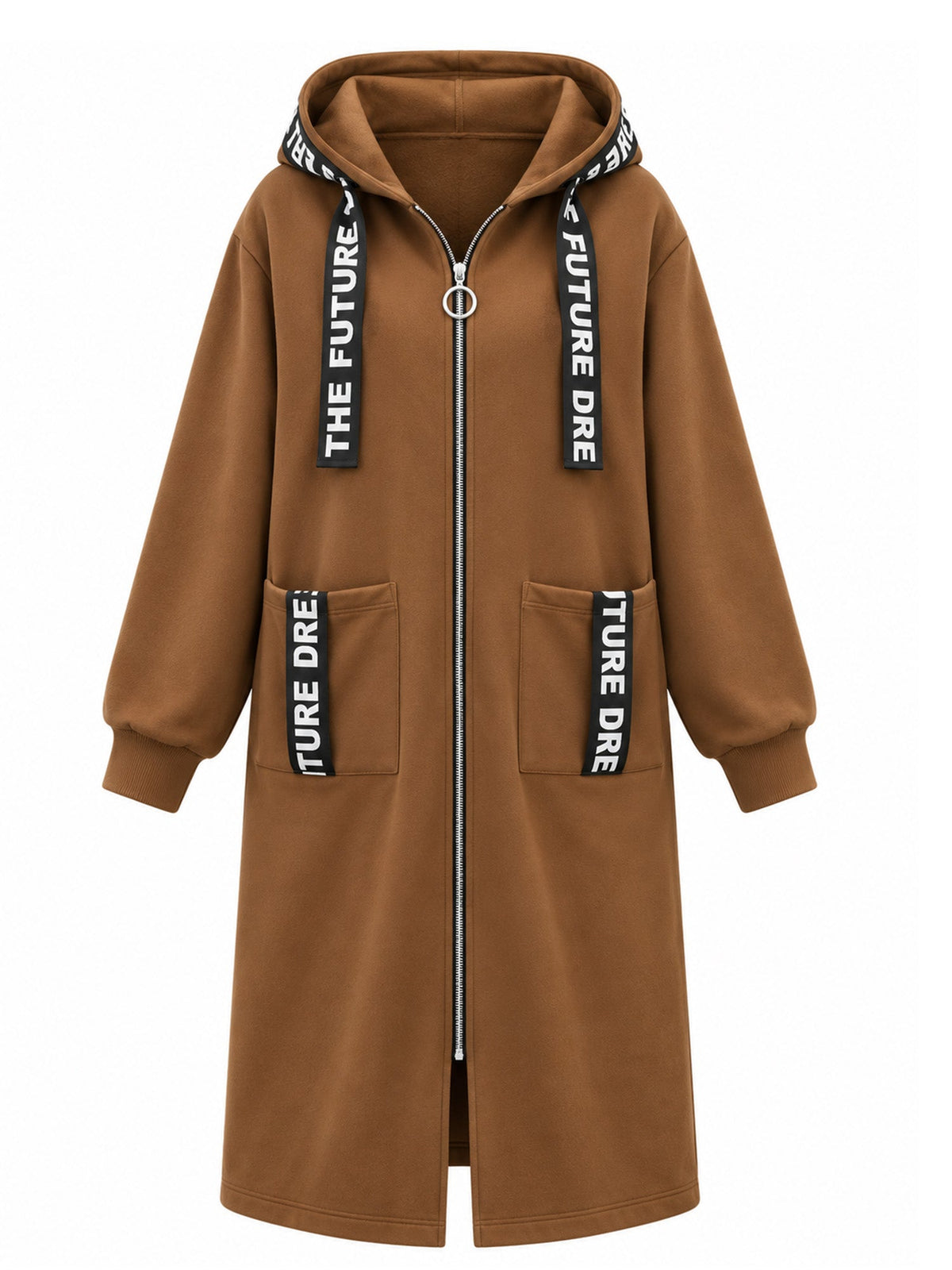 Eliza™ | Oversized Hooded Fleece Coat