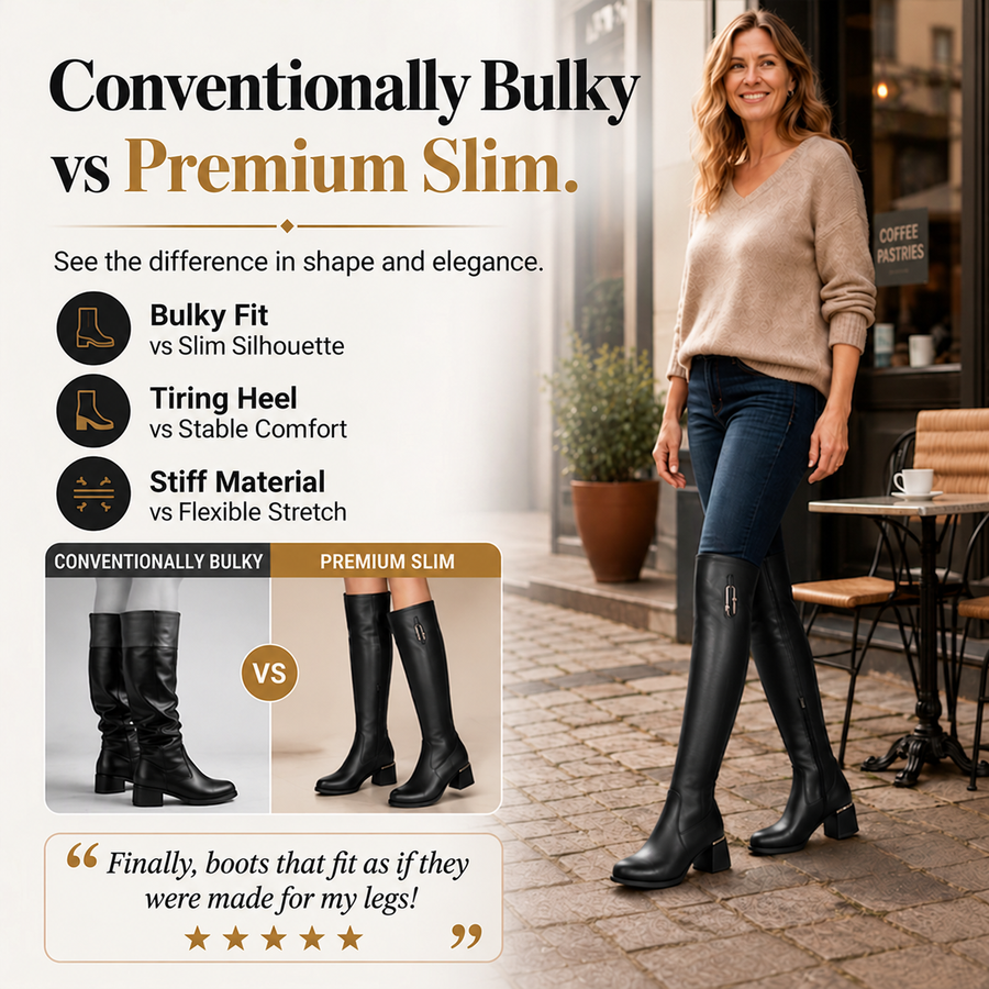 Harlow | Stretch Over-the-Knee Boots