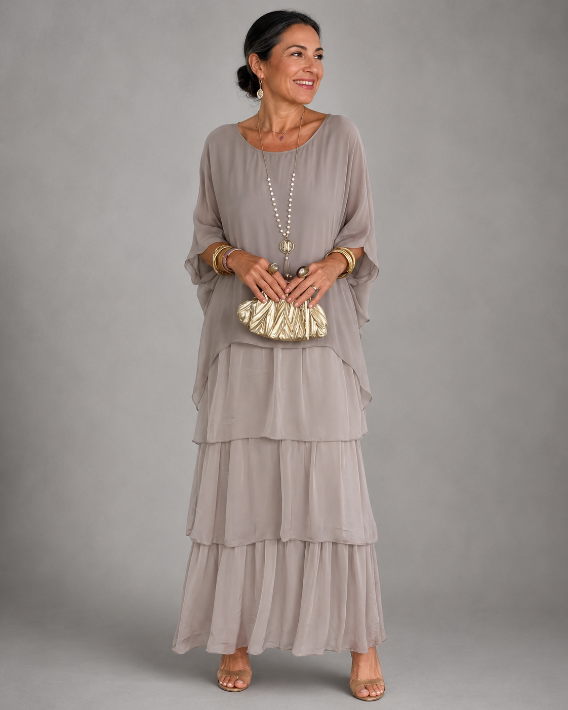 Felicity - Tiered Layered Maxi Dress