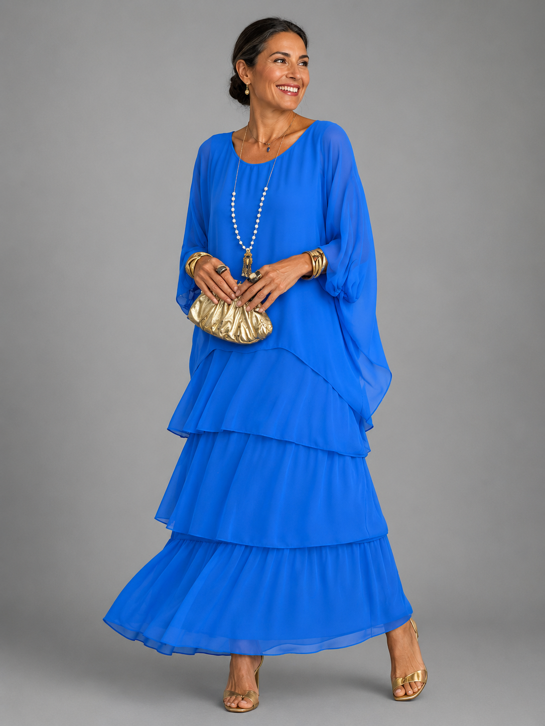 Felicity - Tiered Layered Maxi Dress