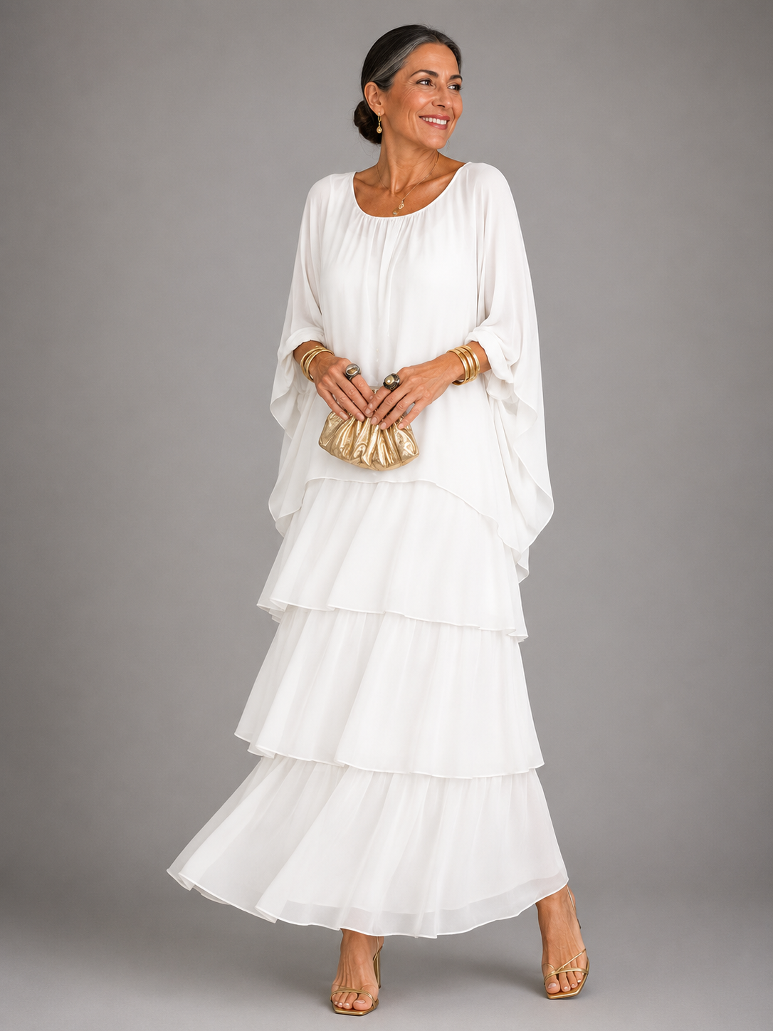 Felicity - Tiered Layered Maxi Dress