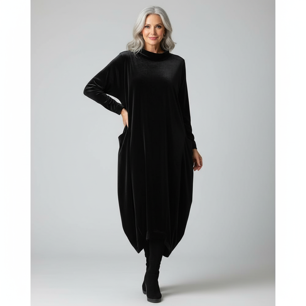 Etta – Elegant Autumn Dress with Pockets
