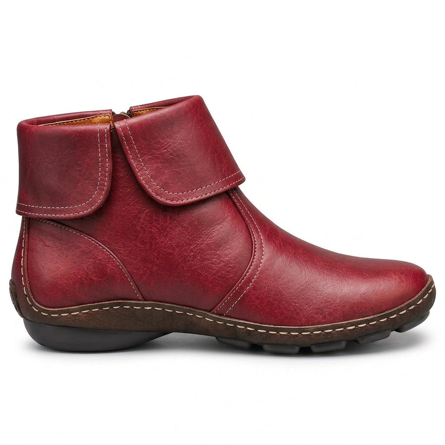 Sofie | Comfortable Zip-Up Ankle Boots