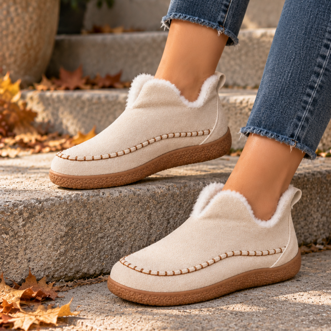 Leslie | Cushioned Comfort Ankle Boots
