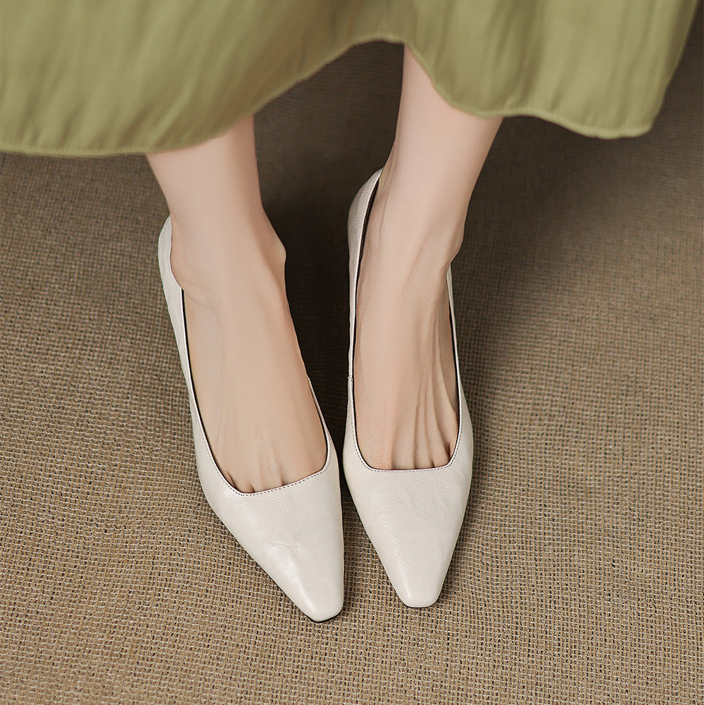 Madeleine - Pointed Toe Stiletto Court Shoes