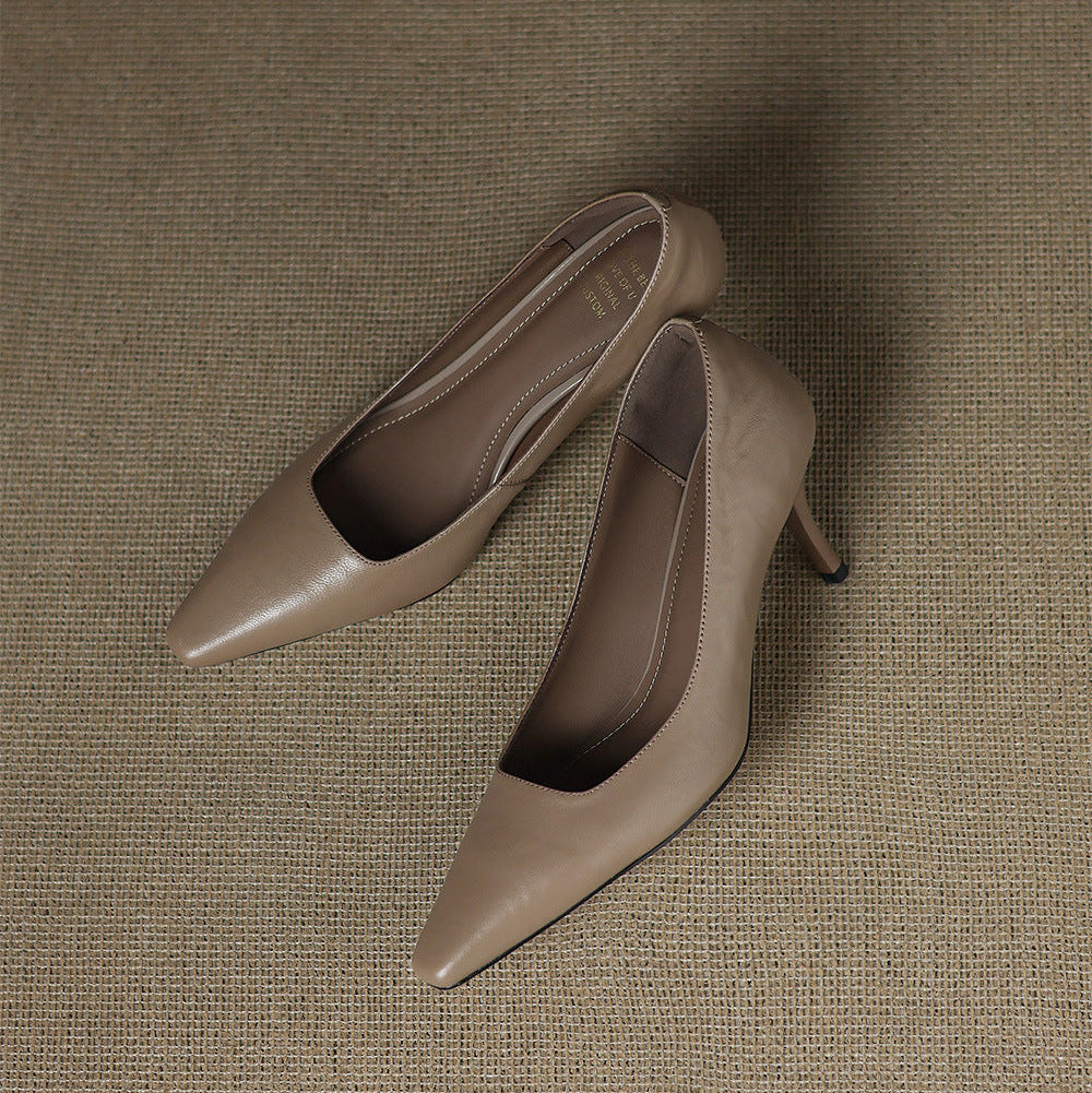Madeleine - Pointed Toe Stiletto Court Shoes
