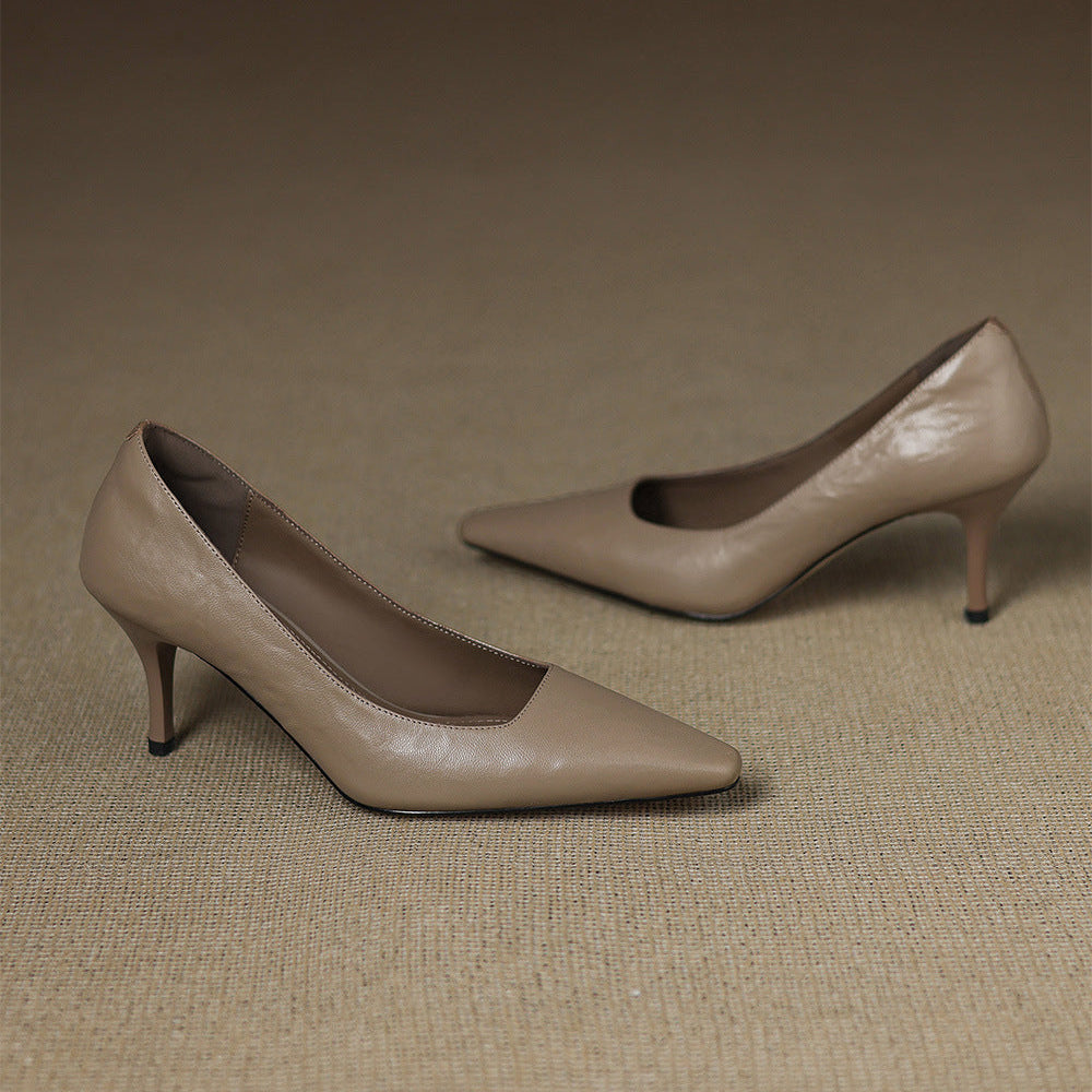 Madeleine - Pointed Toe Stiletto Court Shoes