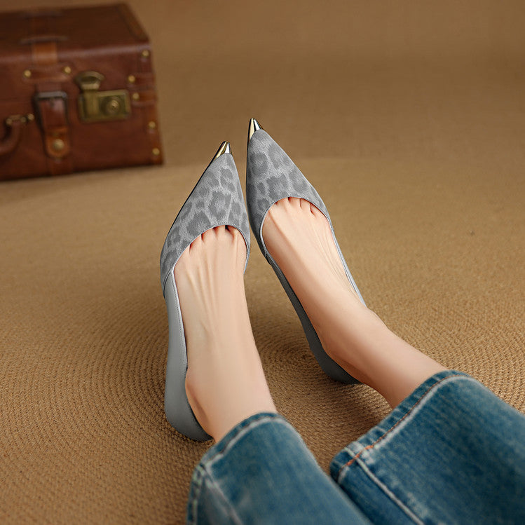 Arabella - Pointed-Toe Court Heels