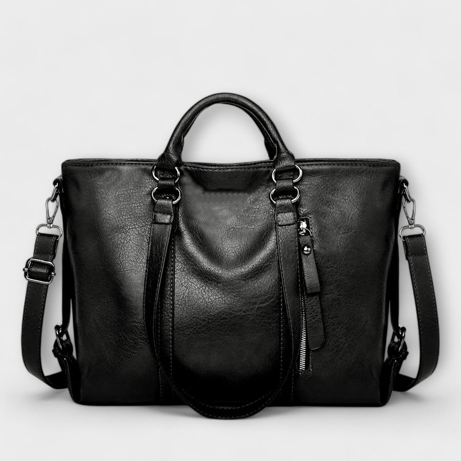 Orla - Large Vegan Leather Tote Bag