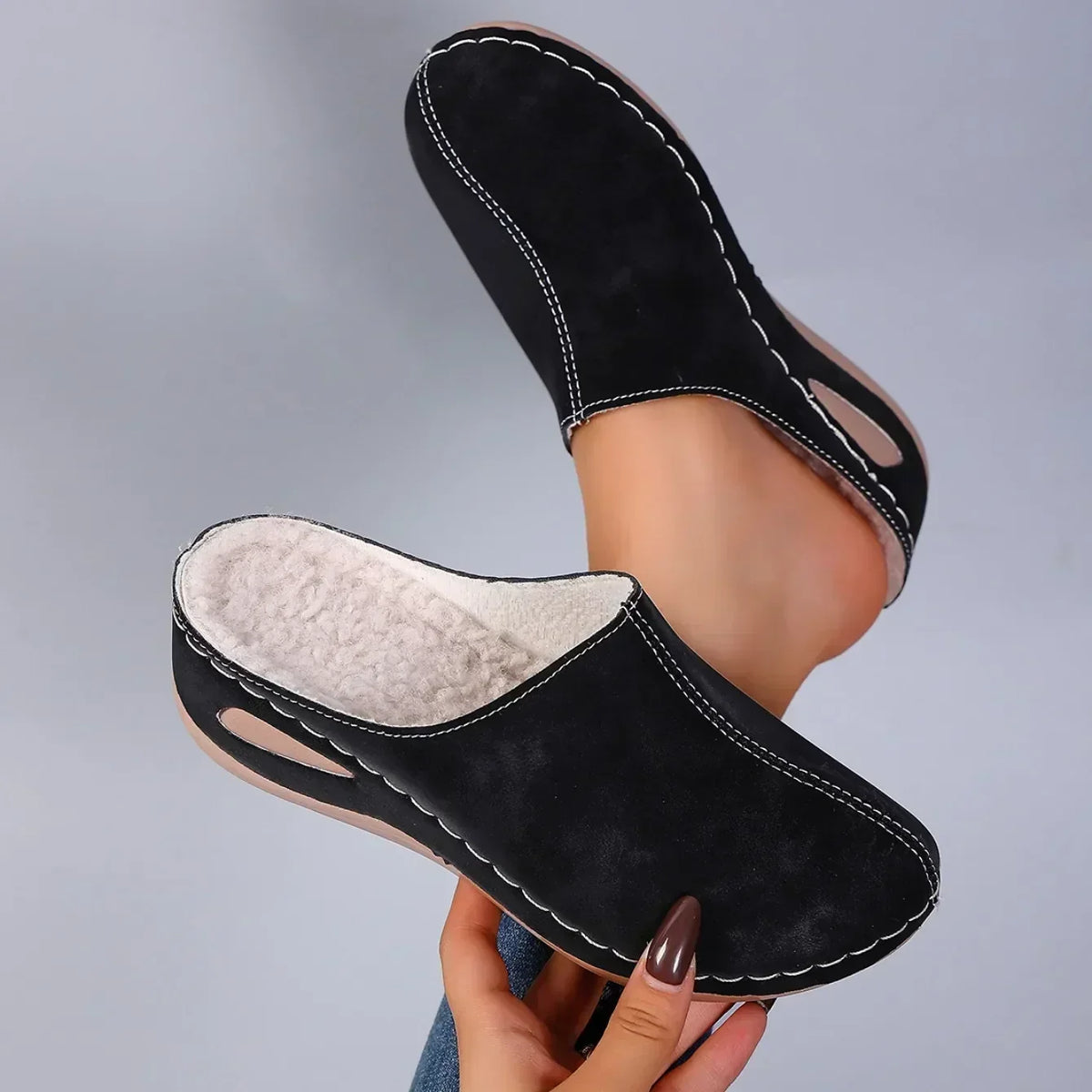 Elise | Warm & Supportive Comfort Slippers