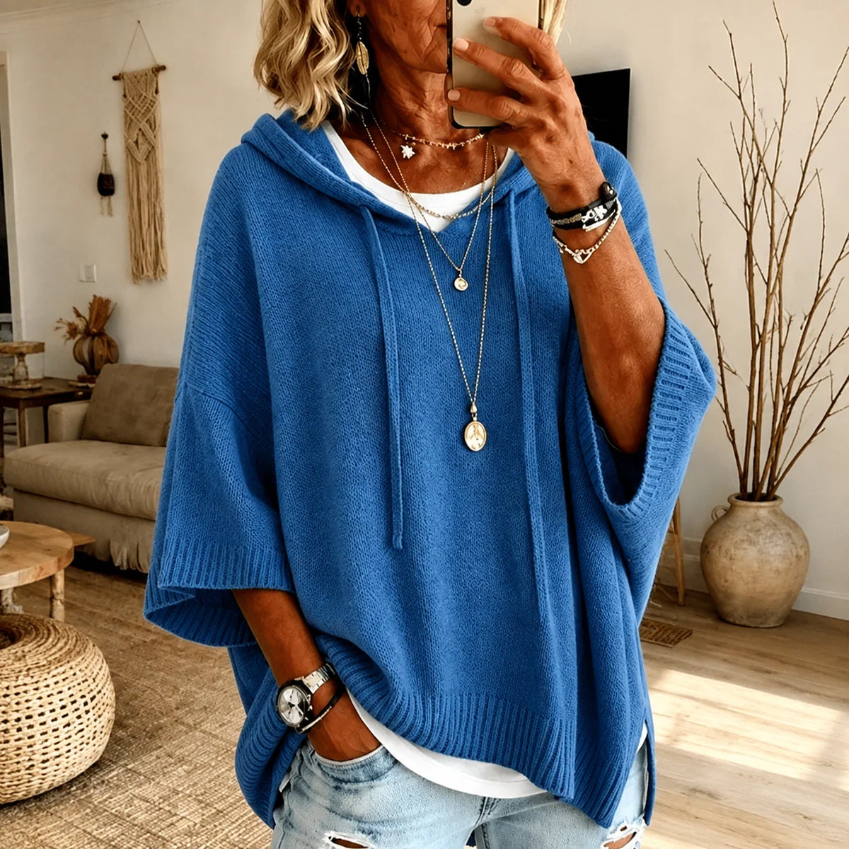 Camille – Poncho jumper