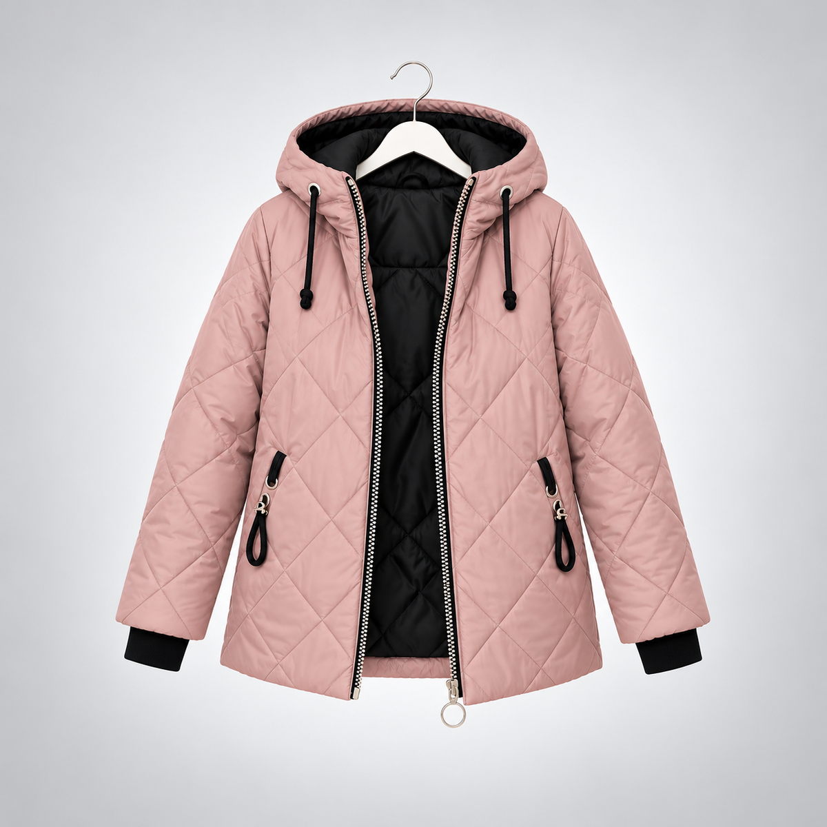 Rolande | Hooded Quilted Jacket