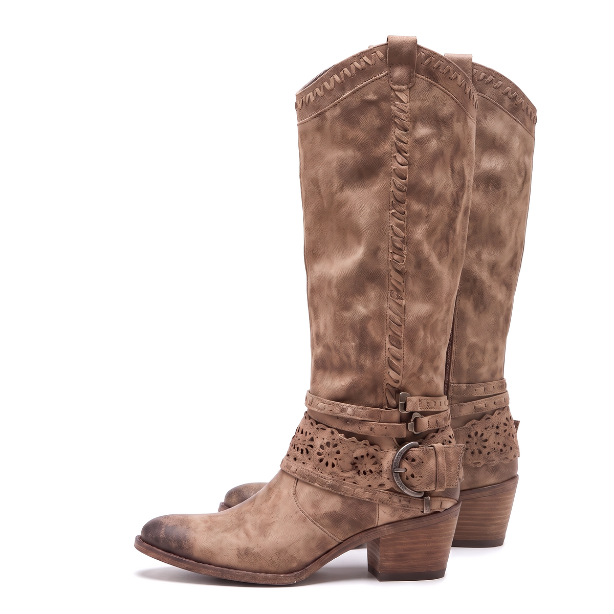 Sophie | Western Boots with Strap Detailing