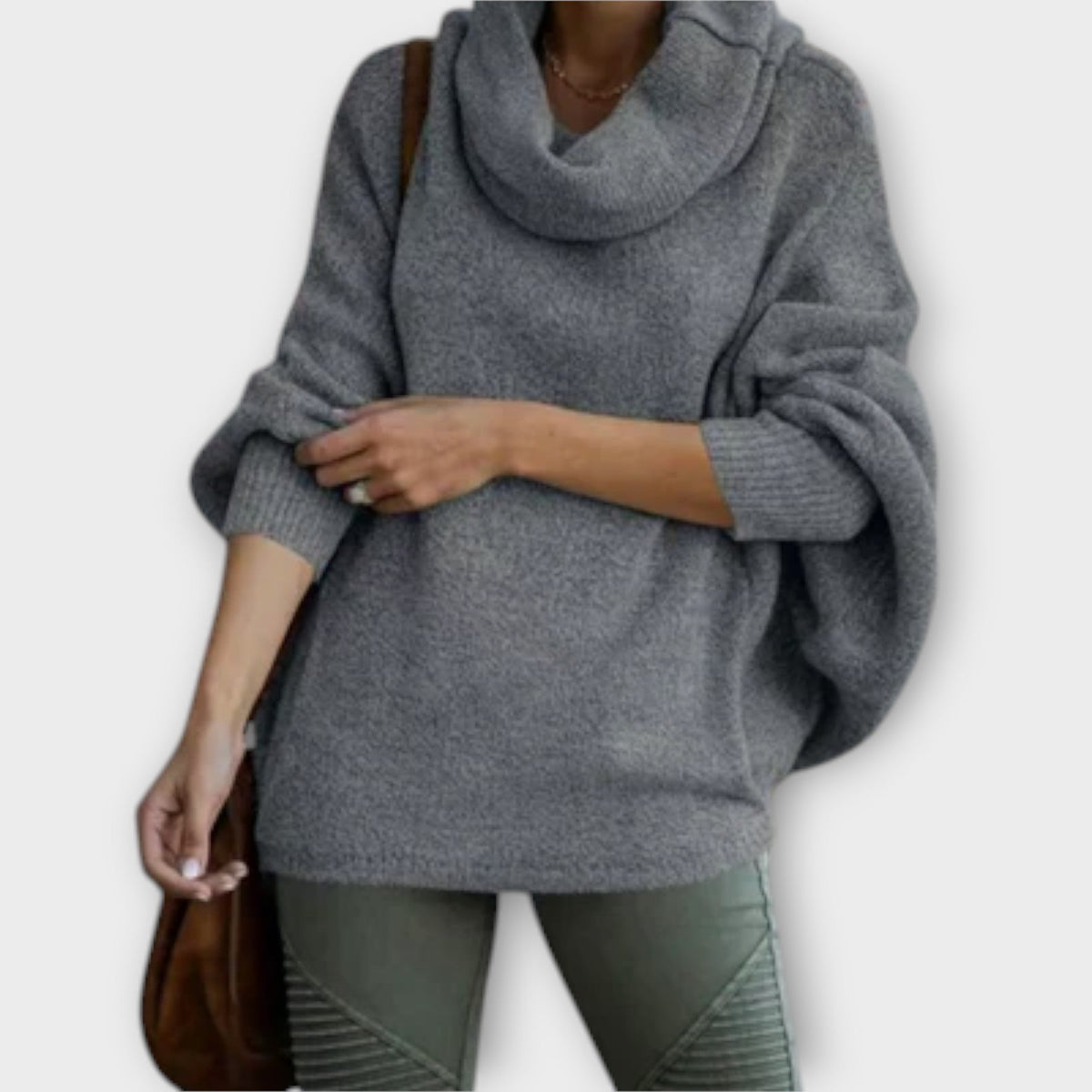 Ulrike - Elegant Women's Jumper in Tortoiseshell