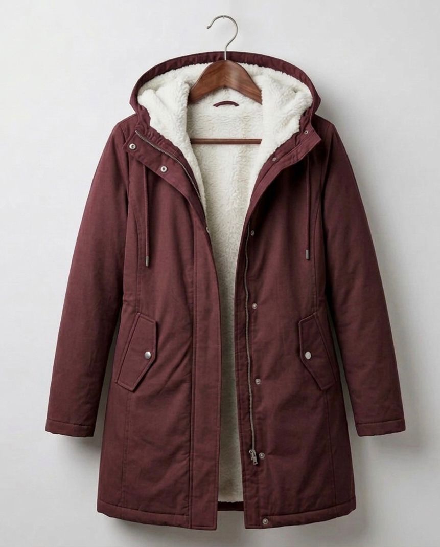 Ottilie - Hooded Longline Parka Coat