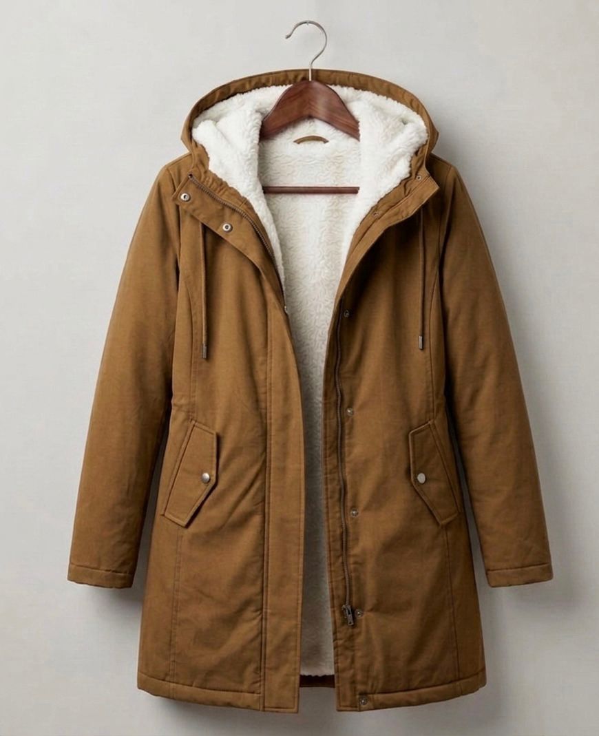 Ottilie - Hooded Longline Parka Coat