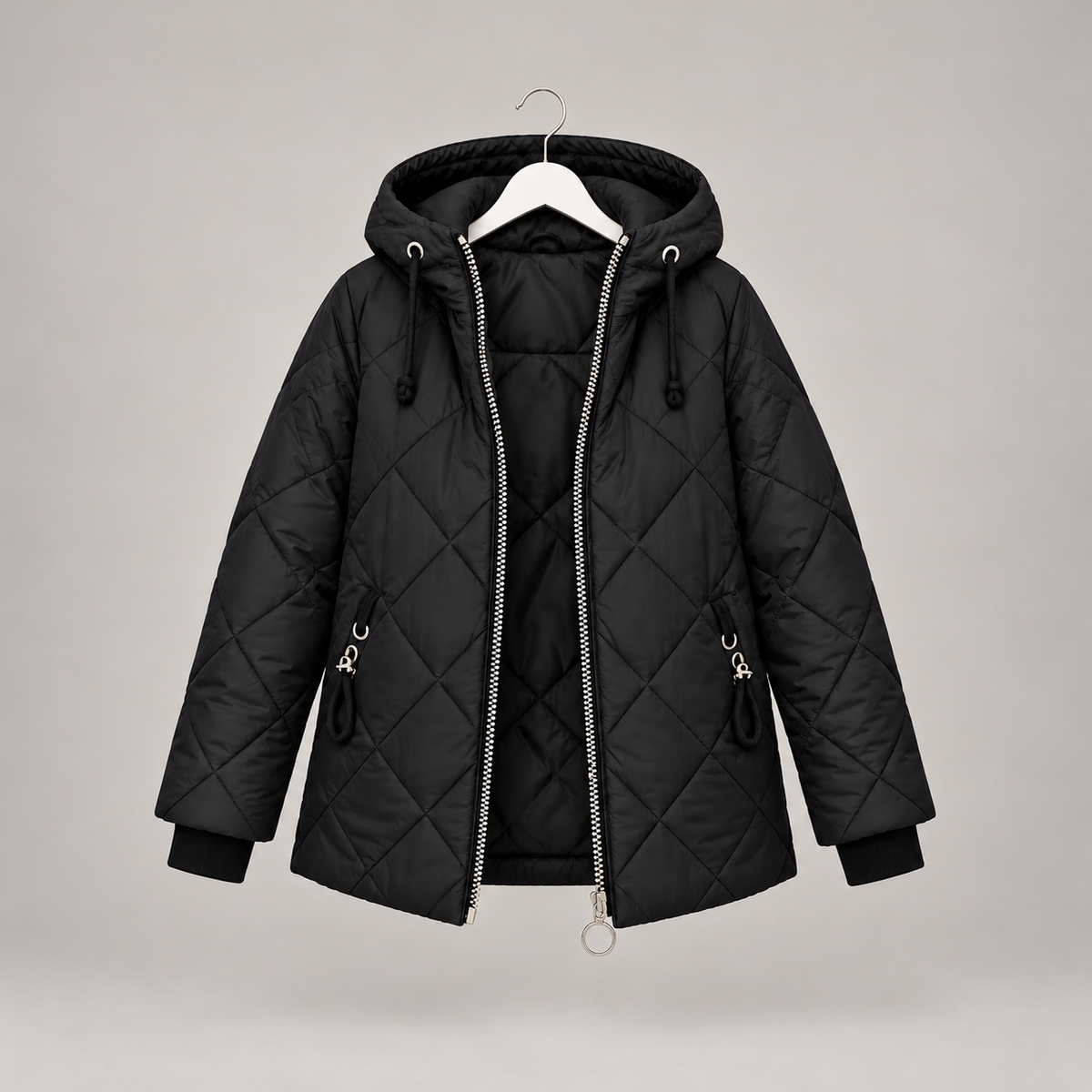 Rolande | Hooded Quilted Jacket