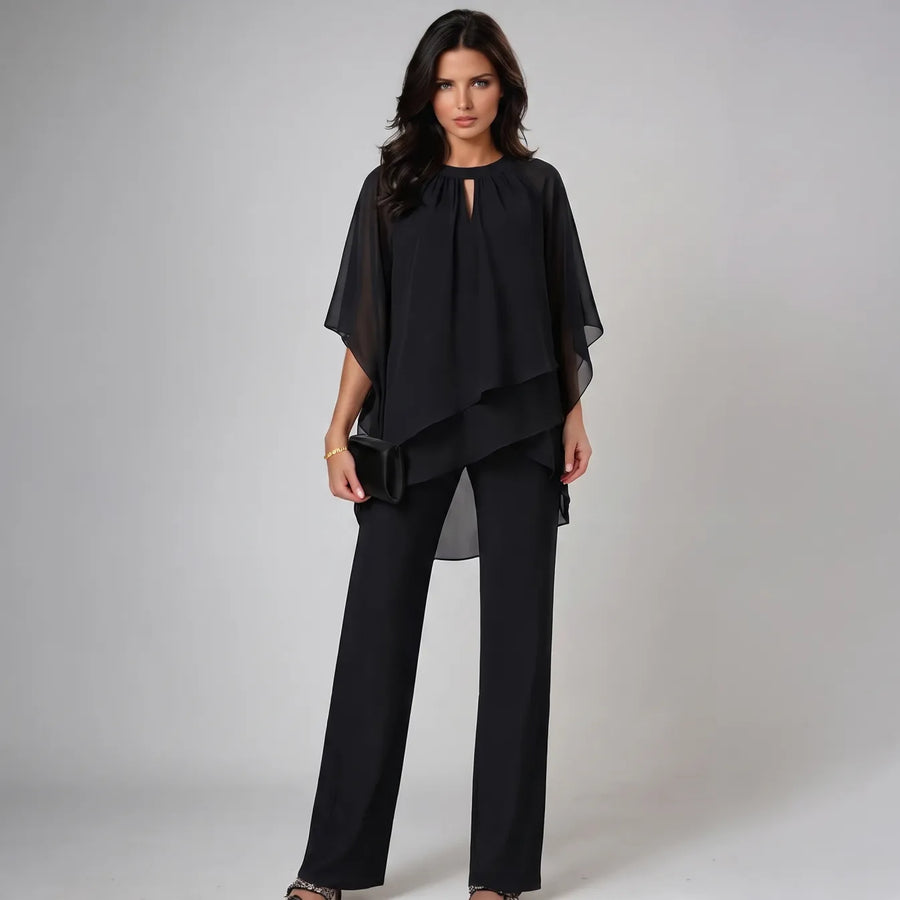 Shianne | Elegant Layered Two-Piece Set
