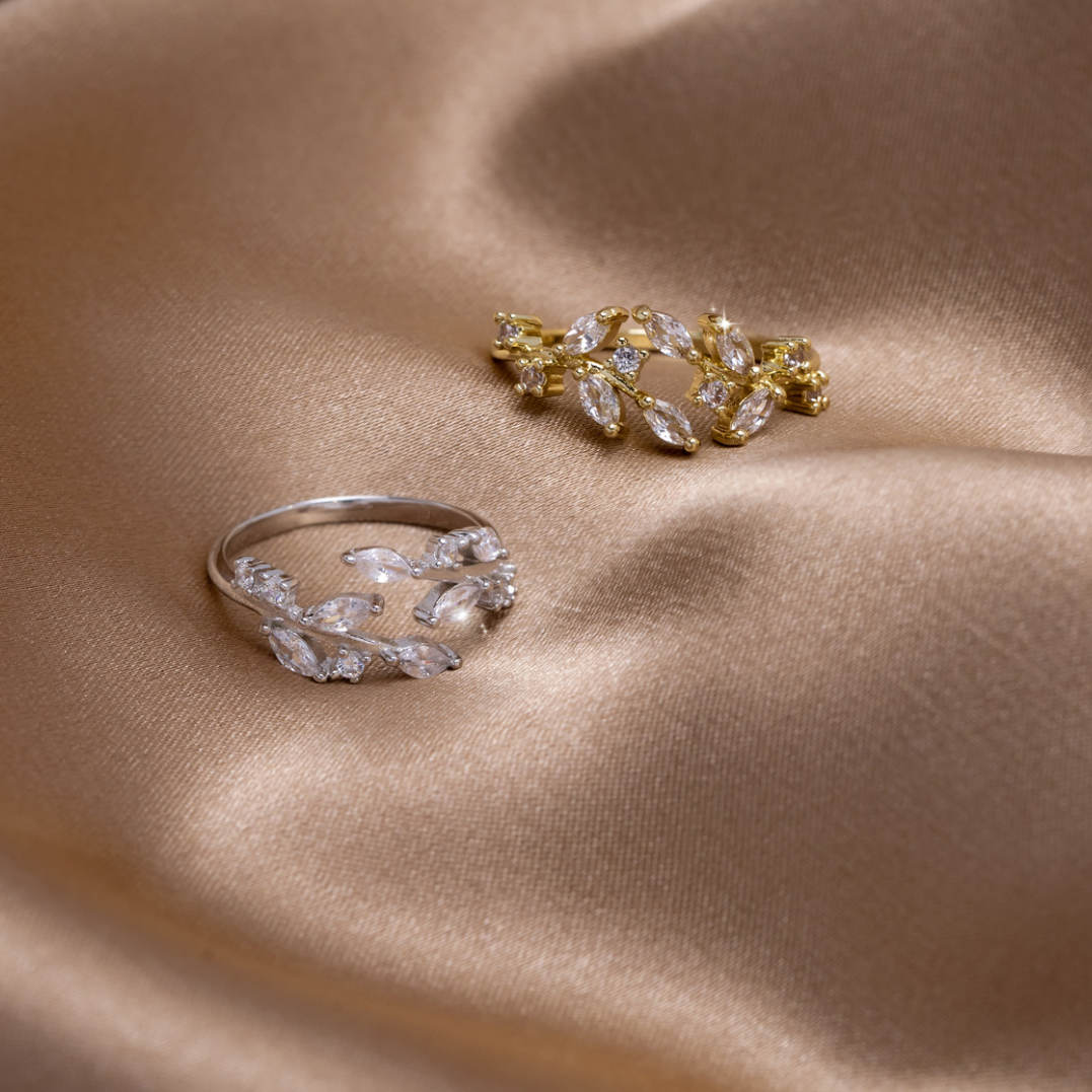Crystal Vine Ring