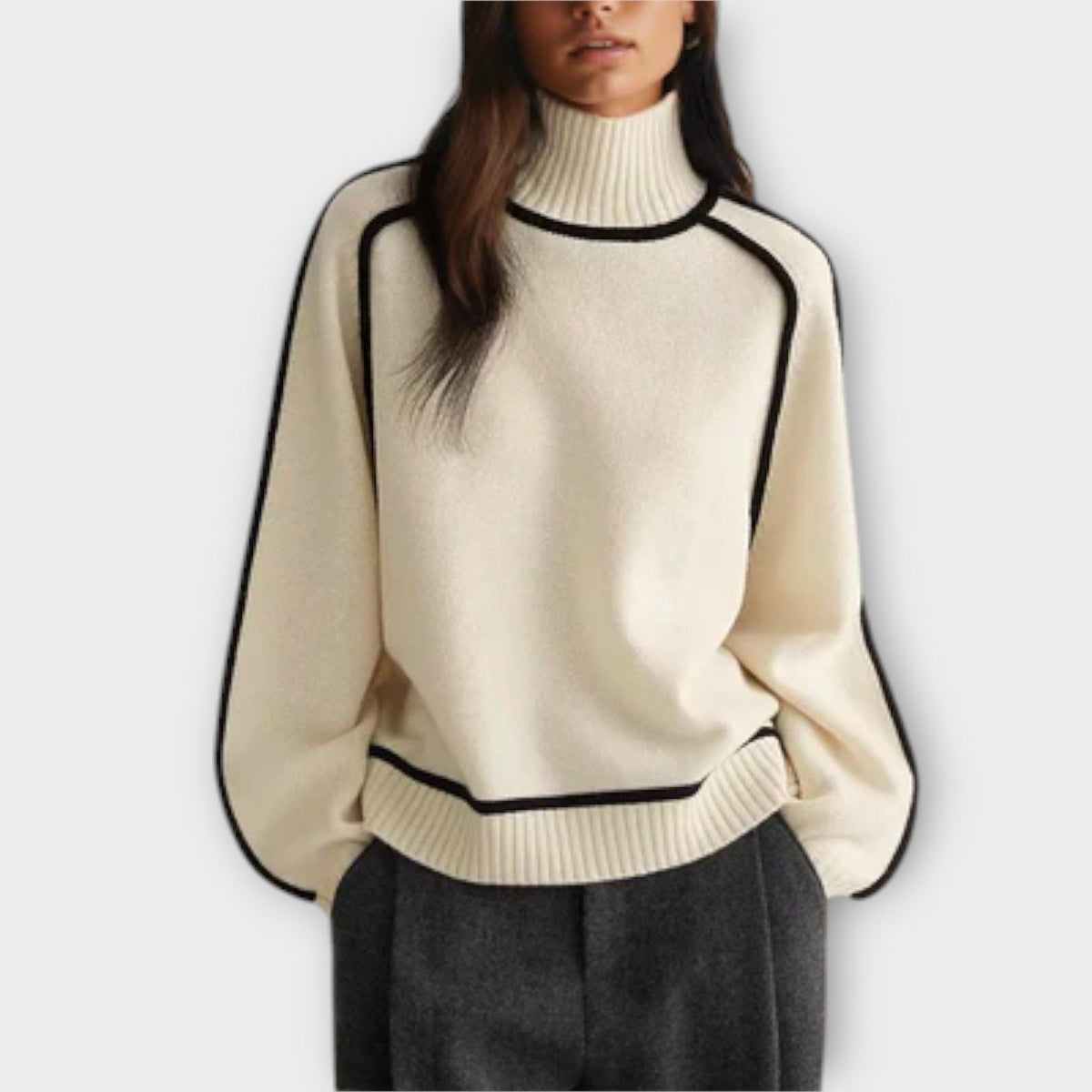 Emilie - Soft & Elegant Turtleneck Jumper
