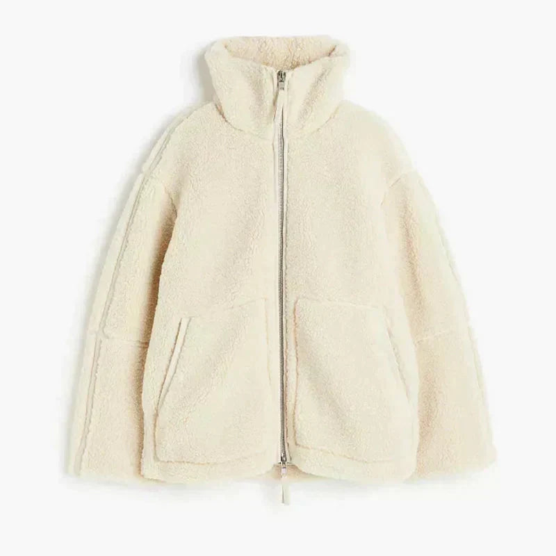 Eloise - Oversized Teddy Zip Jacket