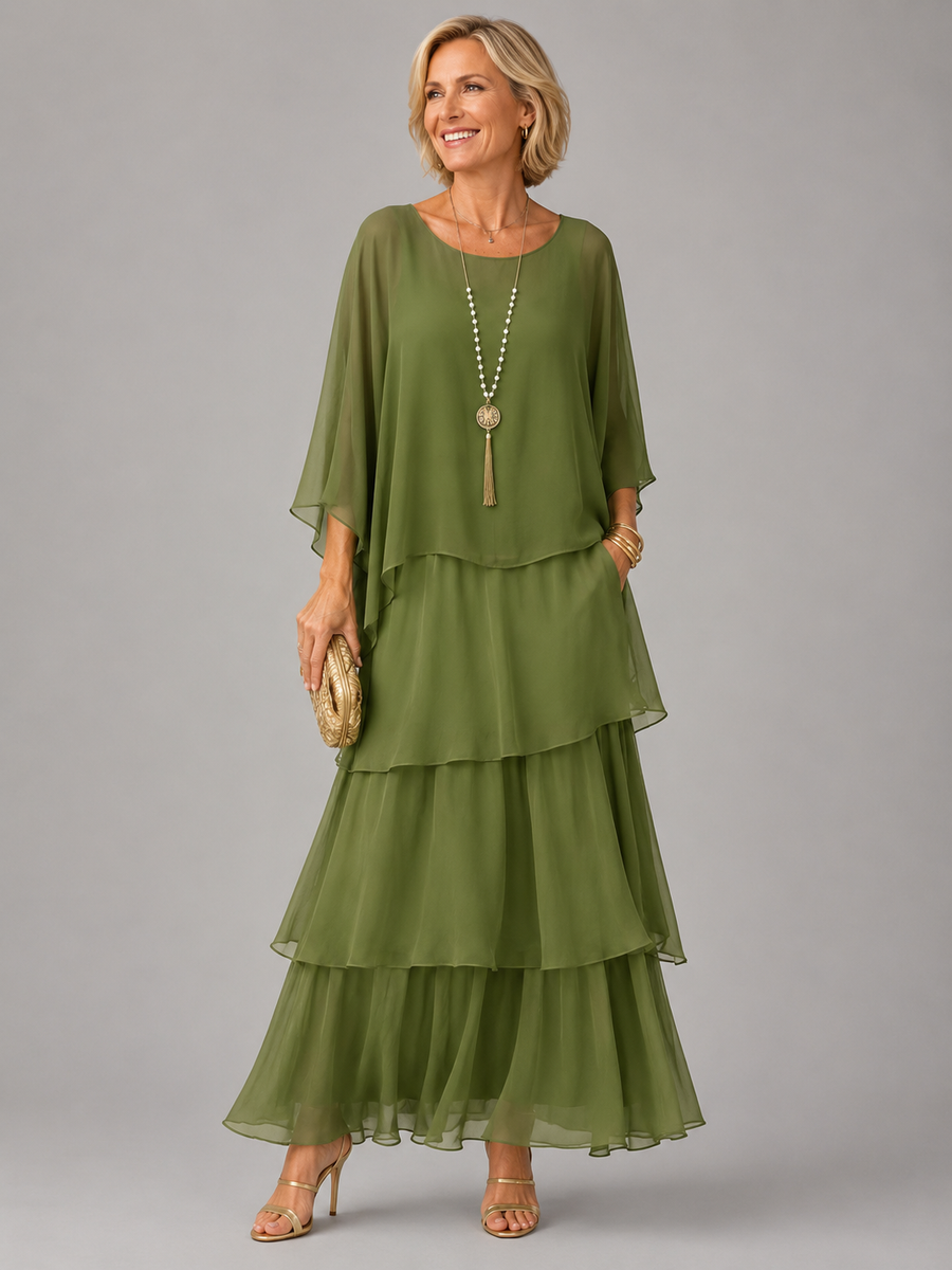 Felicity - Tiered Layered Maxi Dress