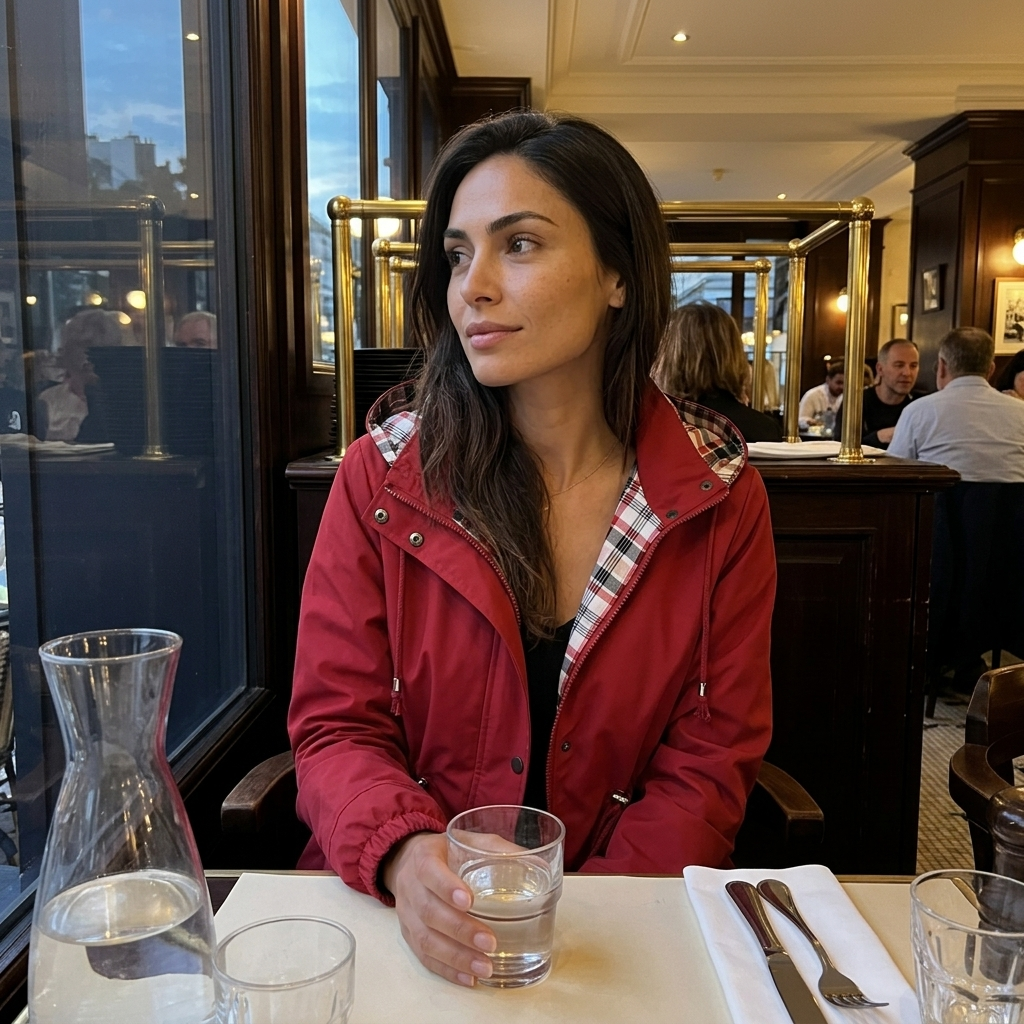 Norah - Hooded Water-Resistant Rain Jacket