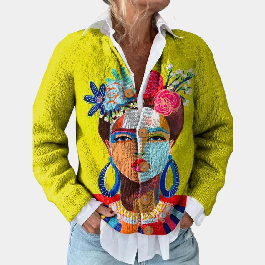 Freda - Elegant Cozy Knitted Cardigan