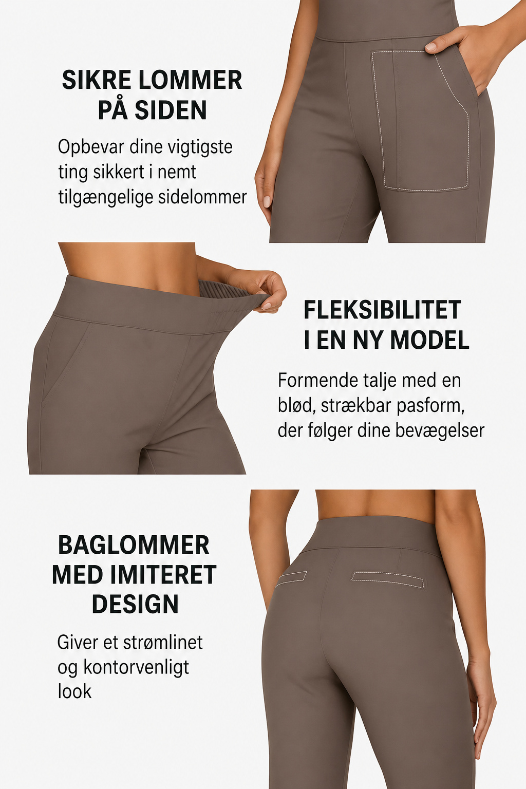 Klara | Comfortable Stretch Trousers
