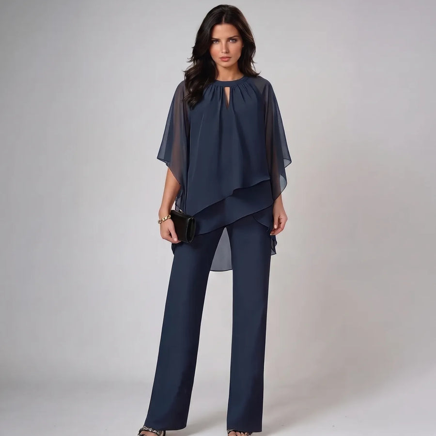 Shianne | Elegant Layered Two-Piece Set