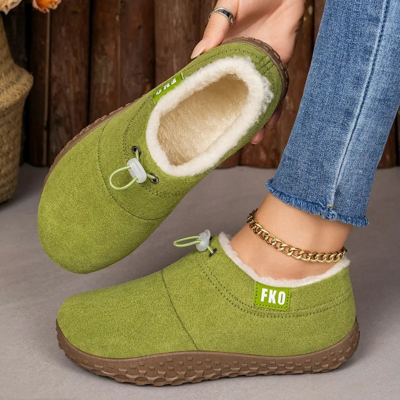 Rosalie | Fur-Lined Orthopaedic Slippers