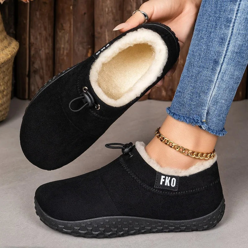 Rosalie | Fur-Lined Orthopaedic Slippers
