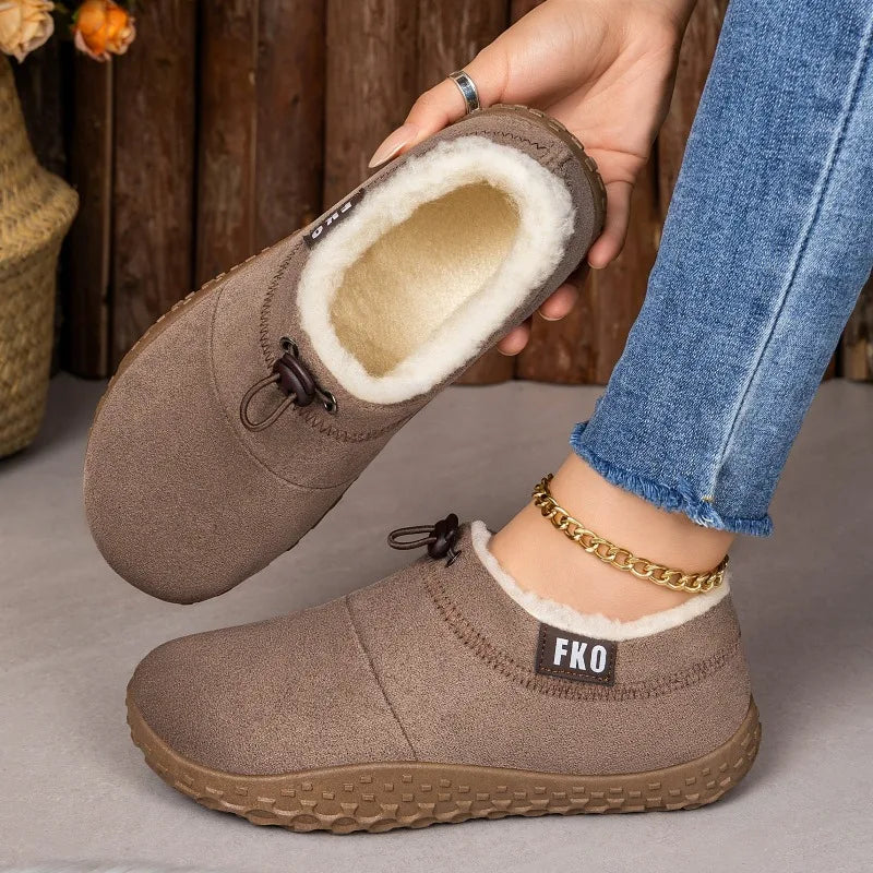 Rosalie | Fur-Lined Orthopaedic Slippers