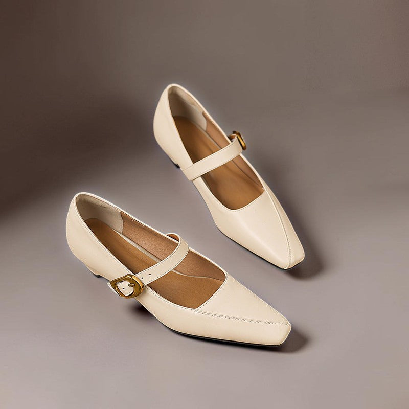 Romilly - Buckled Mary Jane Heels