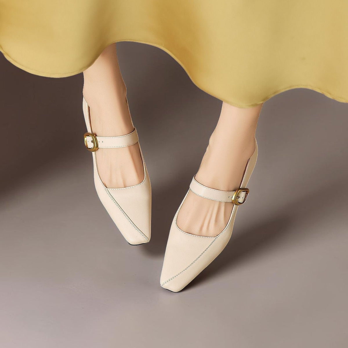 Romilly - Buckled Mary Jane Heels