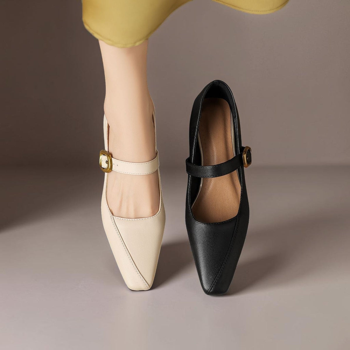Romilly - Buckled Mary Jane Heels